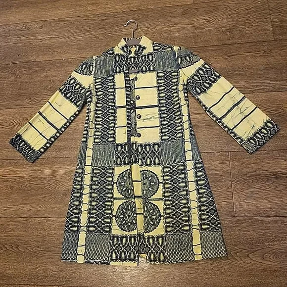 Handmade Geometric Quarter Sleeve Tunic - Picture 4 of 10